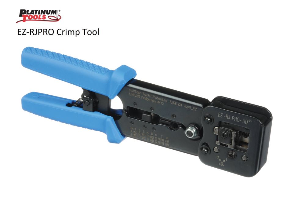 Platinum Tools EZ-RJPRO Crimp Tool 100054C
