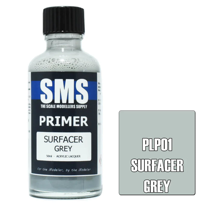Air Brush paint 50ML PRIMER SURFACER GREY ACRYLIC lacquer SCALE MODELLERS SUPPLY - LX2001 - Homewares, Outdoor, Phone Accessories, Cases, Speakers, Headphones + More -