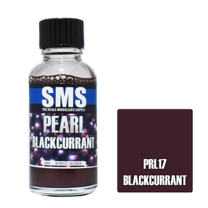 Air Brush paint 30ML PEARL BLACKCURRANT  ACRYLIC lacquer SCALE MODELLERS SUPPLY
