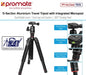 PROMATE 3-Way, 5-Section Precision Head Tripod 42 - 153cm Height adjustment - LX2001 - Homewares, Outdoor, Phone Accessories, Cases, Speakers, Headphones + More -