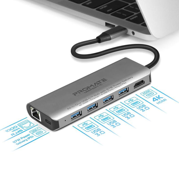 PROMATE_All-in-1_USB-C_Hub_w_87W_Power_Delivery_&_4K_HDMI,_RJ45_Ports_UNIPORT-C.GRY_Misc_1_S3SFVM1HLH18.jpg