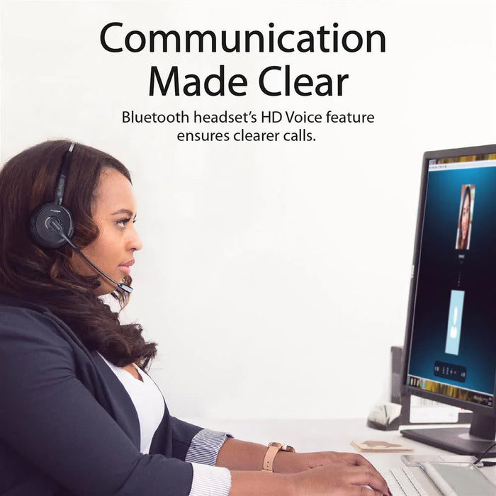 PROMATE Over Ear Mono Bluetooth Headset w/ HD Voice Clarity ENGAGE.BLK - LX2001 - Homewares, Outdoor, Phone Accessories, Cases, Speakers, Headphones + More -