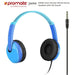 PROMATE Universal Wired Kiddie Childrens Headphones - Blue JAMZ.BL - LX2001 - Homewares, Outdoor, Phone Accessories, Cases, Speakers, Headphones + More -