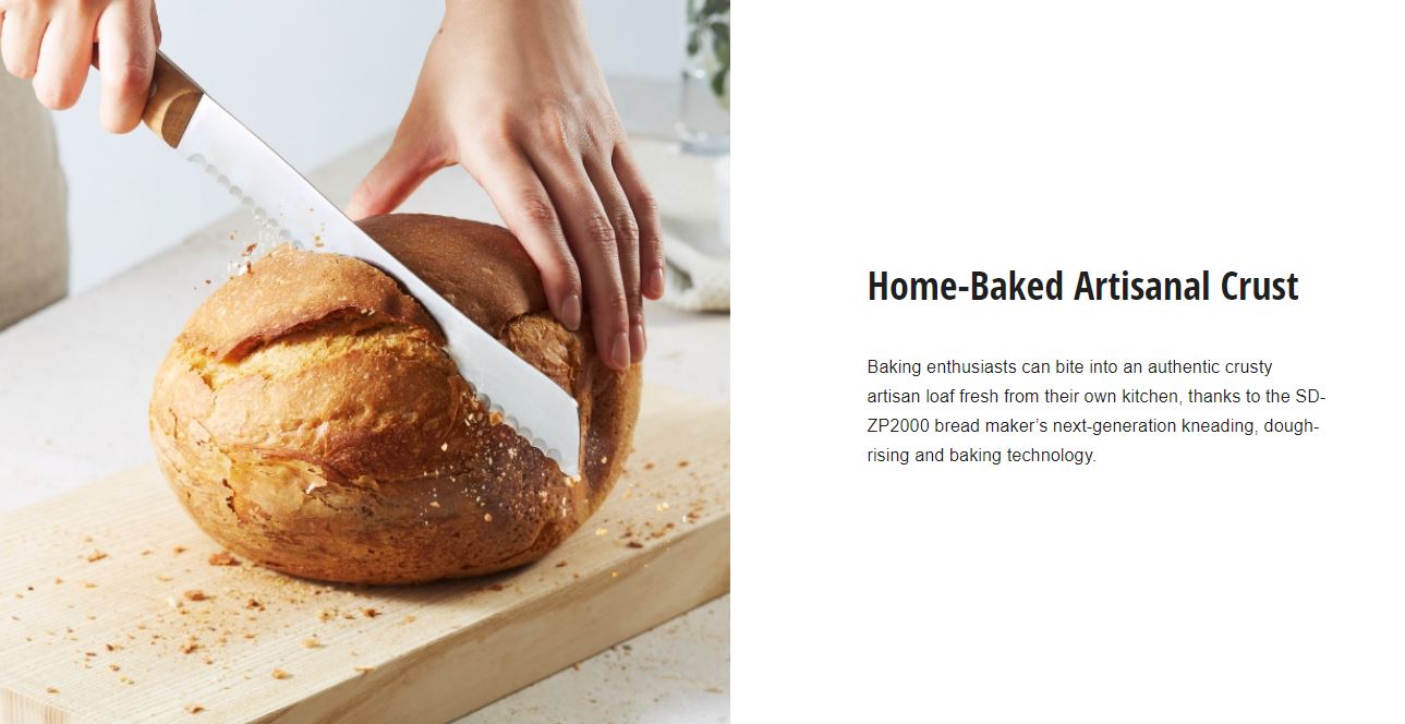 Panasonic Artisan Bread Maker Breadmaker - Black
