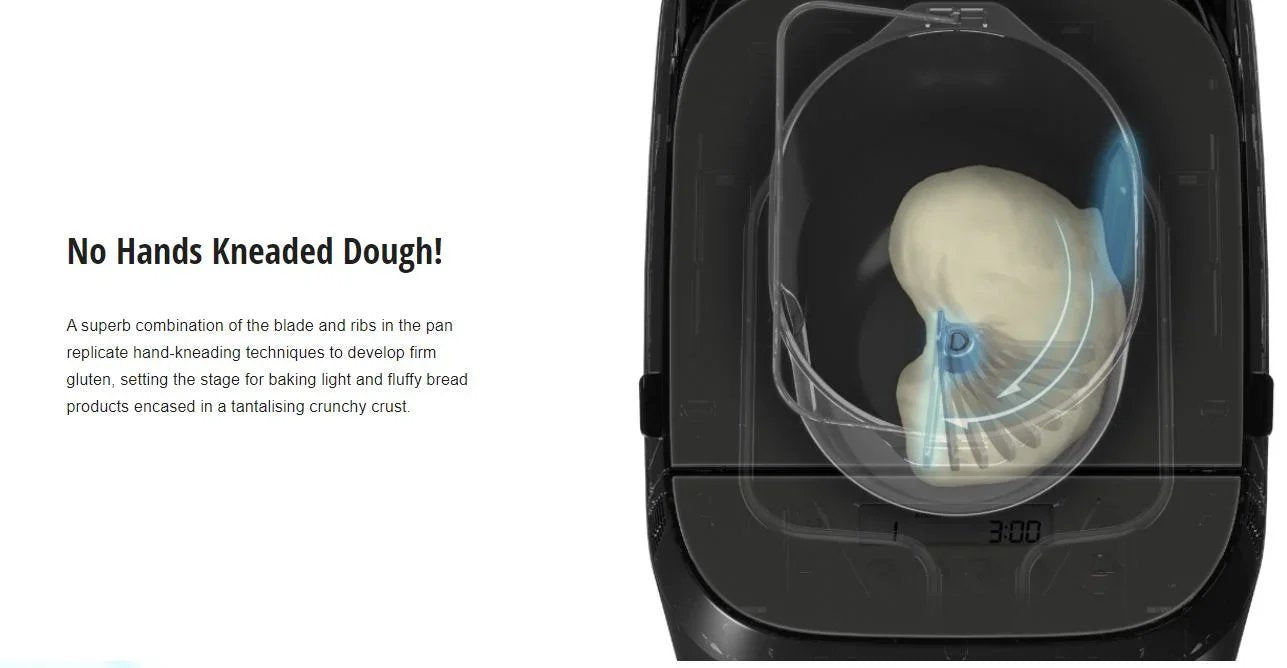 Panasonic Artisan Bread Maker Breadmaker - Black - LX2001 - Homewares, Outdoor, Phone Accessories, Cases, Speakers, Headphones + More -