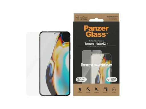 PanzerGlass Samsung Galaxy S23+ 6.6" Ultra-Wide Fit Screen Protector - LX2001 - Homewares, Outdoor, Phone Accessories, Cases, Speakers, Headphones + More -