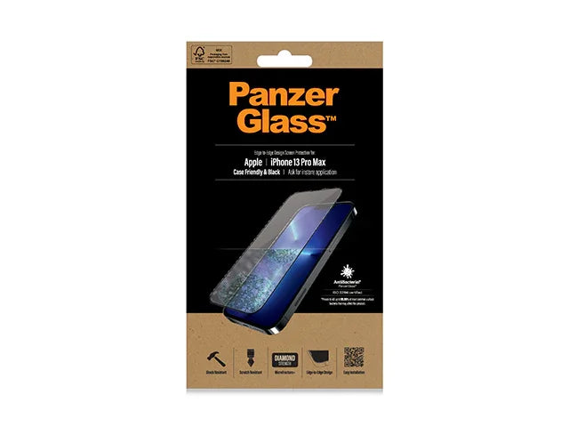 Panzer Apple iPhone 13 Pro Max 6.7" Case Friendly Glass Screen Protector - Clear PRO2746 5711724827464 - LX2001 - Homewares, Outdoor, Phone Accessories, Cases, Speakers, Headphones + More -