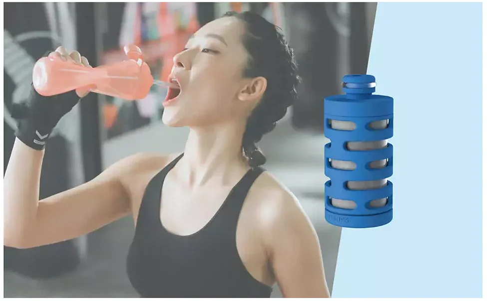 Philips GoZero Fitness Bottle Filter Cartridge - 3 Pack AWP287 - LX2001 - Homewares, Outdoor, Phone Accessories, Cases, Speakers, Headphones + More -