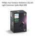 Philips Hue Outdoor Ambiance Lily LED Light Extension Spike Black 8W HUE629801 8718696167977 - LX2001 - Homewares, Outdoor, Phone Accessories, Cases, Speakers, Headphones + More -