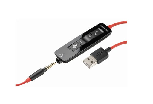 Plantronics Blackwire 5220 Wired Headset - Black 207576-201 - LX2001 - Homewares, Outdoor, Phone Accessories, Cases, Speakers, Headphones + More -