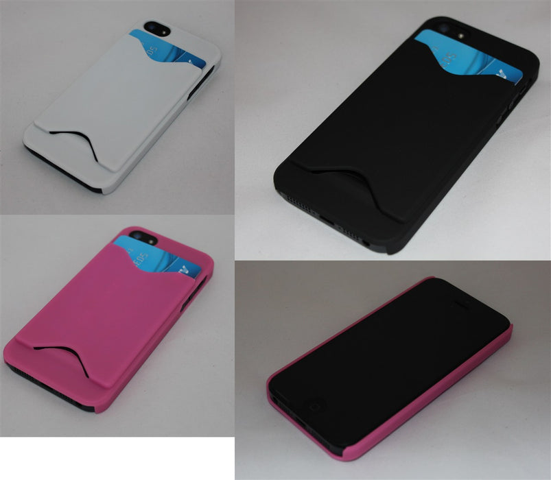 iPhone 5 Card Case Charger Holder USB PC Cable