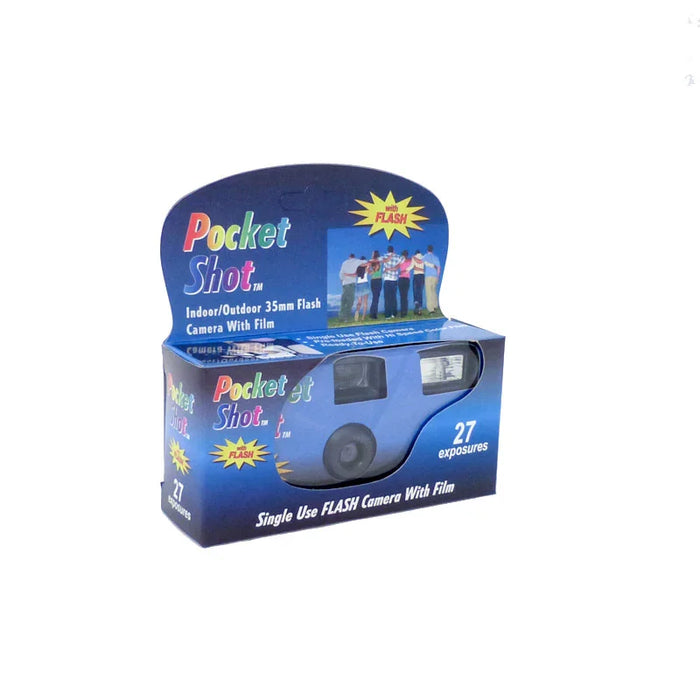 Pocket Shot Single Use Camera - LX2001 - Homewares, Outdoor, Phone Accessories, Cases, Speakers, Headphones + More -