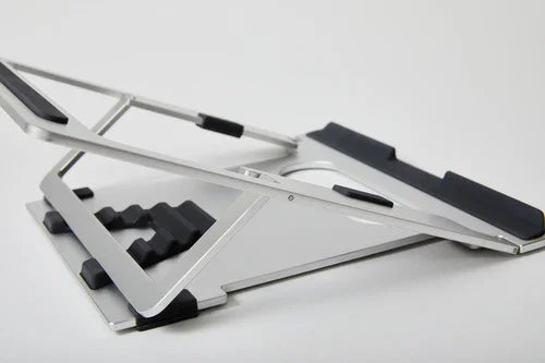 Pout Eyes3 Angle Portable Aluminium Laptop Stand - Silver POUT-02301S 8809418160953 - LX2001 - Homewares, Outdoor, Phone Accessories, Cases, Speakers, Headphones + More -
