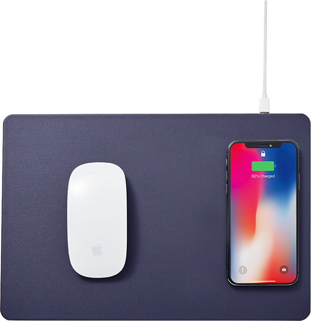 Pout Hands3 Wireless Charging Mouse Pad - Midnight Blue POUT-00801MB 8809418160441 - LX2001 - Homewares, Outdoor, Phone Accessories, Cases, Speakers, Headphones + More -