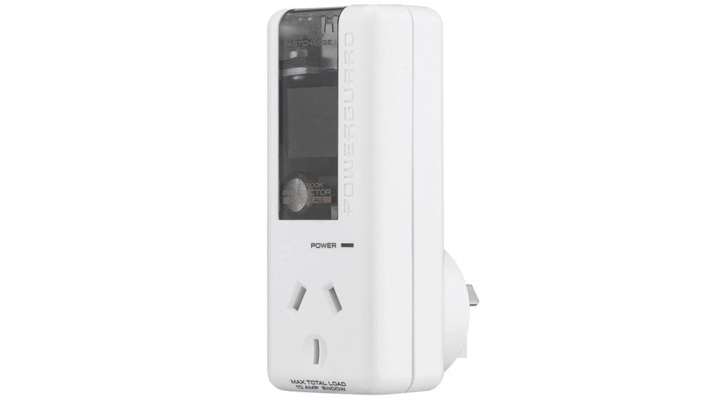 PowerGuard Notebook Protector AC Wall Charger ChargeAll Surge Protector - White