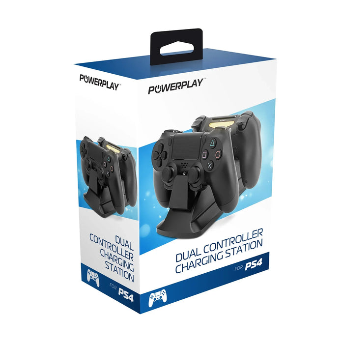 PowerPlay Dual Charging Station PlayStation 4 PS4 - Black PPS4PDCS - LX2001 - Homewares, Outdoor, Phone Accessories, Cases, Speakers, Headphones + More -