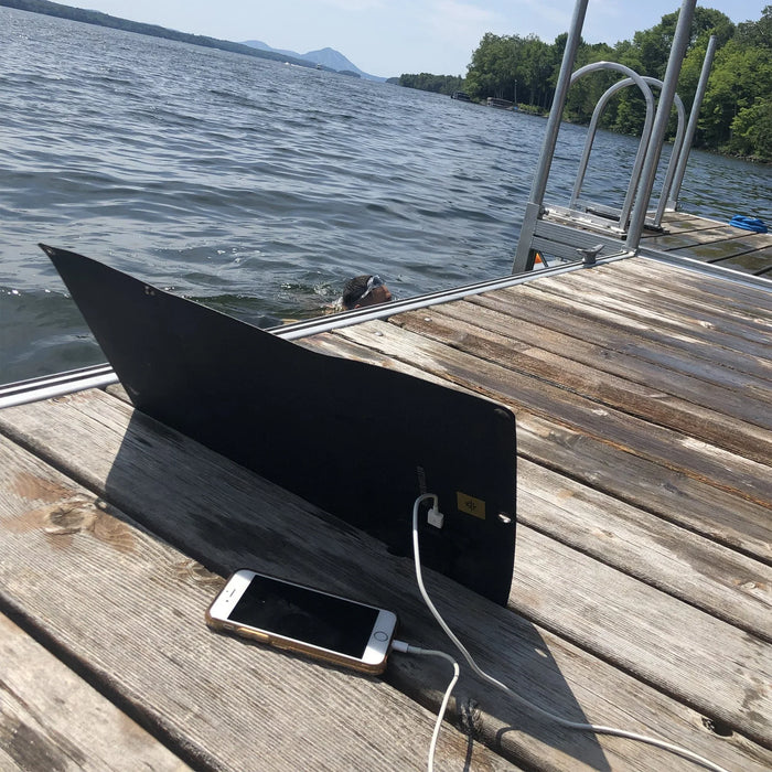 Powertraveller Falcon 12 Solar Panel Multi-Voltage Solar Panel, Black - LX2001 - Homewares, Outdoor, Phone Accessories, Cases, Speakers, Headphones + More -