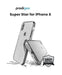 Prodigee Apple iPhone X Super Star Case - Silver - LX2001 - Homewares, Outdoor, Phone Accessories, Cases, Speakers, Headphones + More -