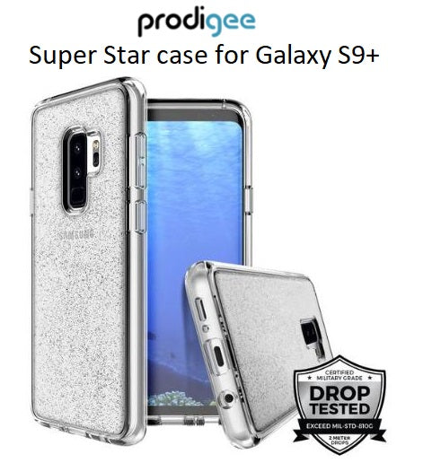 Prodigee Samsung Galaxy S9 Plus Super Star Case - Clear