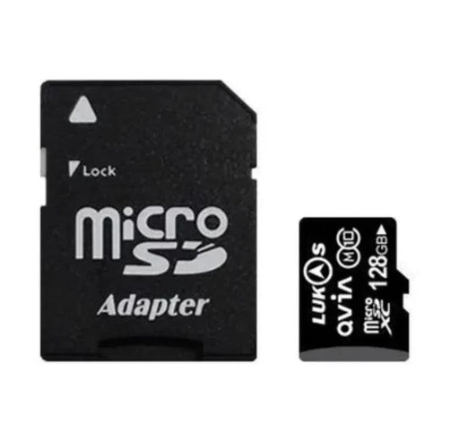 QVIA LUKAS SD CARD 128GB - LX2001 - Homewares, Outdoor, Phone Accessories, Cases, Speakers, Headphones + More -