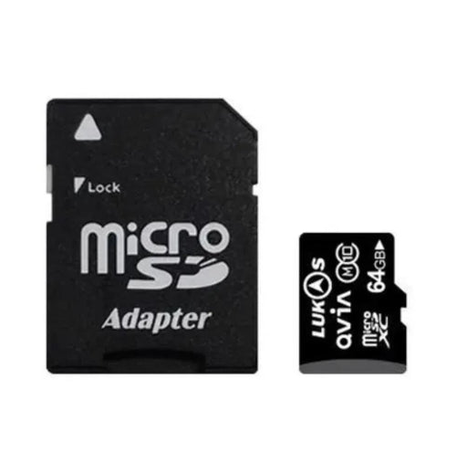 QVIA LUKAS SD Card 64GB - LX2001 - Homewares, Outdoor, Phone Accessories, Cases, Speakers, Headphones + More -