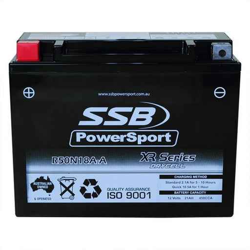 Motorcycle motorbike battery (Y50N18A-A) AGM 12V 21AH 450CCA SSB - LX2001 - Homewares, Outdoor, Phone Accessories, Cases, Speakers, Headphones + More -