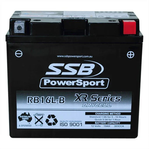 Motorcycle motorbike battery (YB16L-B) AGM 12V 19AH 385CCA BY SSB - LX2001 - Homewares, Outdoor, Phone Accessories, Cases, Speakers, Headphones + More -