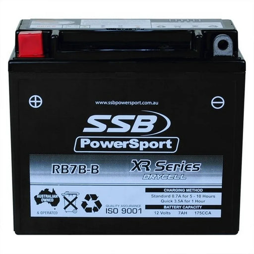 Motorcycle motorbike battery (YB7B-B) AGM 12V 7AH 175CCA BY SSB - LX2001 - Homewares, Outdoor, Phone Accessories, Cases, Speakers, Headphones + More -