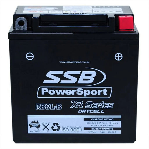 Motorcycle motorbike battery (YB9L-B) AGM 12V 9AH 200CCA BY SSB - LX2001 - Homewares, Outdoor, Phone Accessories, Cases, Speakers, Headphones + More -