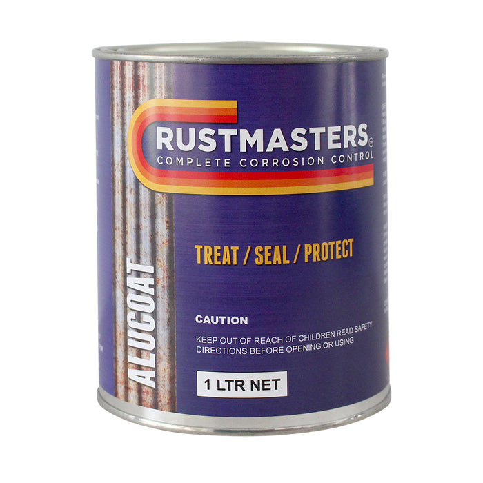 RustMasters Alucoat 1L - rust penetrating moisture surface protection coating