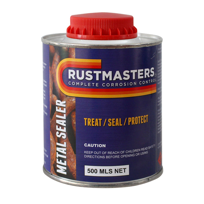 RustMasters Metal Sealer 500ML - Rust penetrating, moisture repelling