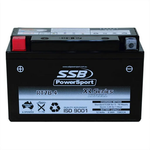 Motorcycle motorbike battery (YT7B-4) AGM 12V 6AH 150CCA BY SSB - LX2001 - Homewares, Outdoor, Phone Accessories, Cases, Speakers, Headphones + More -