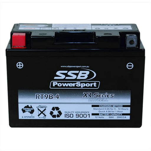 Motorcycle And Powersports Battery (Yt9B-4) Agm 12V 0.8Sah 200Cca By Ssb High Performance - LX2001 - Homewares, Outdoor, Phone Accessories, Cases, Speakers, Headphones + More -