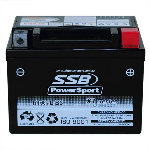 Motorcycle motorbike battery (YTX4L-BS) AGM 12V 3AH 105CCA SSB - LX2001 - Homewares, Outdoor, Phone Accessories, Cases, Speakers, Headphones + More -