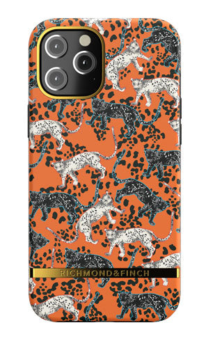 Richmond & Finch Apple iPhone 12 Pro Max 6.7" Case - Orange Leopard RF42986