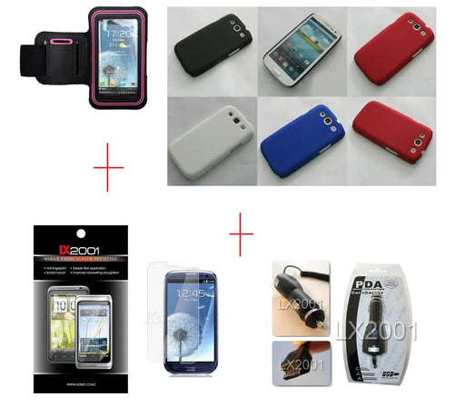 Samsung Galaxy S3 i9300 Armband + Case + Charger - LX2001 - Homewares, Outdoor, Phone Accessories, Cases, Speakers, Headphones + More -