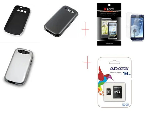 Samsung Galaxy S3 Metal Case 16GB MicroSD Card - LX2001 - Homewares, Outdoor, Phone Accessories, Cases, Speakers, Headphones + More -