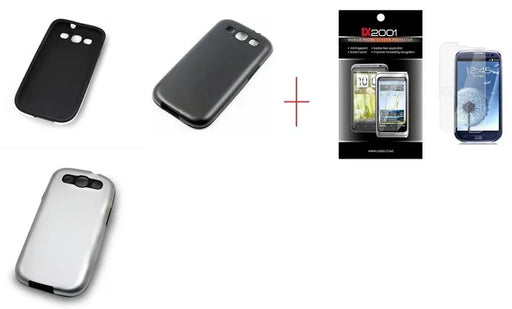 Samsung Galaxy S3 Aluminium Case Screen Protector - LX2001 - Homewares, Outdoor, Phone Accessories, Cases, Speakers, Headphones + More -