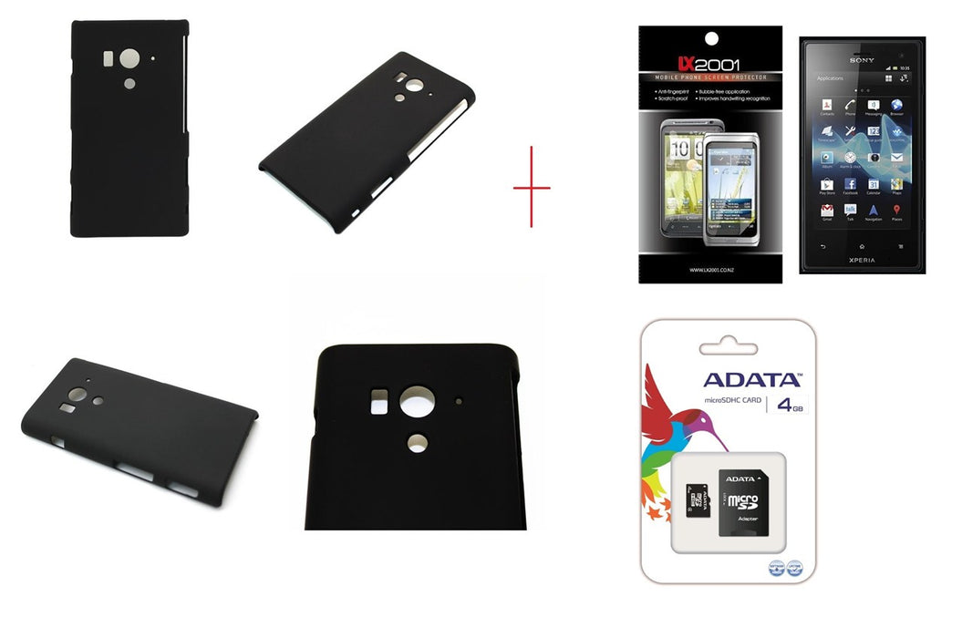 Sony Xperia acro S Case 4GB MicroSD Card