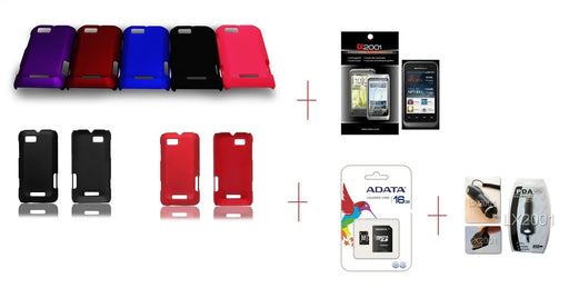 Motorola Defy Mini XT320 Rubber Case 16GB Charger - LX2001 - Homewares, Outdoor, Phone Accessories, Cases, Speakers, Headphones + More -