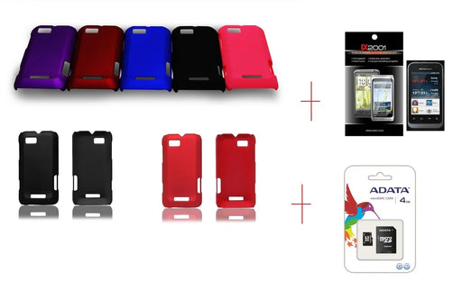 Motorola Defy Mini XT320 Rubber Case 4GB MicroSD - LX2001 - Homewares, Outdoor, Phone Accessories, Cases, Speakers, Headphones + More -