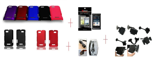 Motorola Defy Mini XT320 Hard Case Car Charger kIt - LX2001 - Homewares, Outdoor, Phone Accessories, Cases, Speakers, Headphones + More -