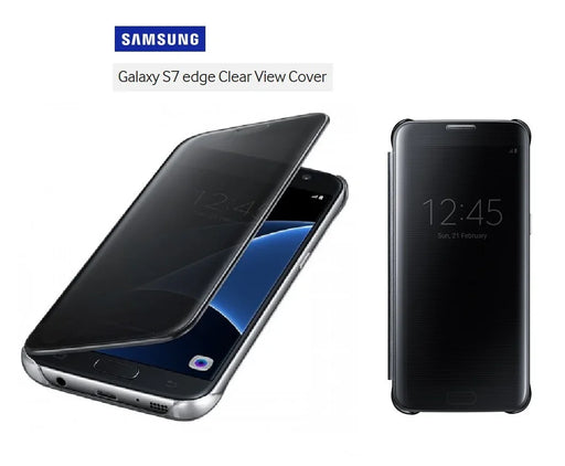 Samsung Galaxy S7 Edge Clearview Case - Black EF-ZG935CBEGWW - LX2001 - Homewares, Outdoor, Phone Accessories, Cases, Speakers, Headphones + More -