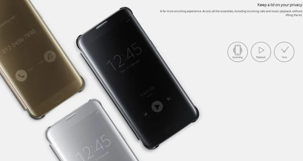 Samsung Galaxy S7 Edge Clearview Case EF-ZG935CFEGWW - LX2001 - Homewares, Outdoor, Phone Accessories, Cases, Speakers, Headphones + More -