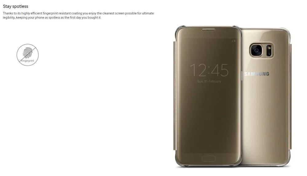 Samsung Galaxy S7 Edge Clearview Case EF-ZG935CFEGWW - LX2001 - Homewares, Outdoor, Phone Accessories, Cases, Speakers, Headphones + More -