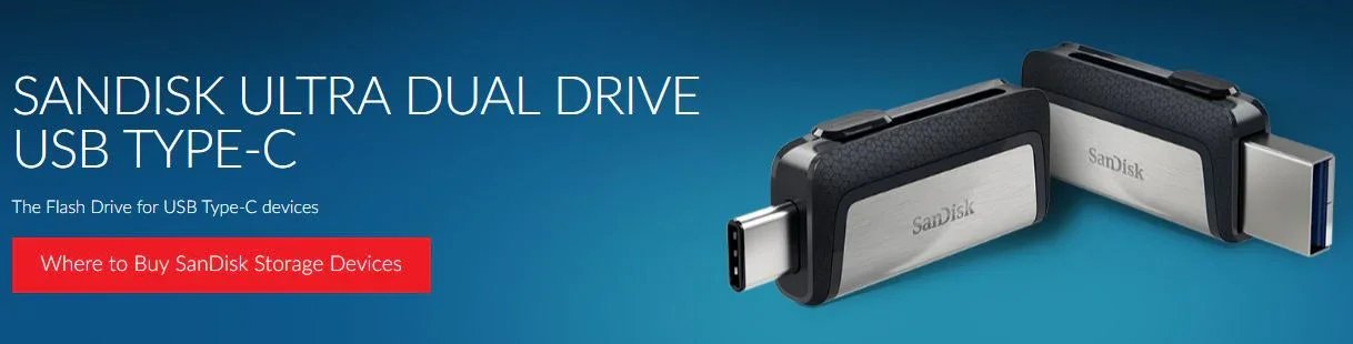 SanDisk Ultra Dual Drive USB-C 32GB + SanDisk 250GB SSD Drive SDDDC2-032G-G46 + SDSSDE60-250G-G25 - LX2001 - Homewares, Outdoor, Phone Accessories, Cases, Speakers, Headphones + More -