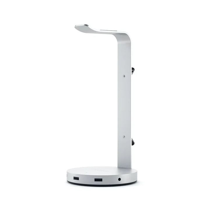 SATECHI Aluminium Headphone Stand Hub - Silver ST-UCHSHS 879961008963 - LX2001 - Homewares, Outdoor, Phone Accessories, Cases, Speakers, Headphones + More -