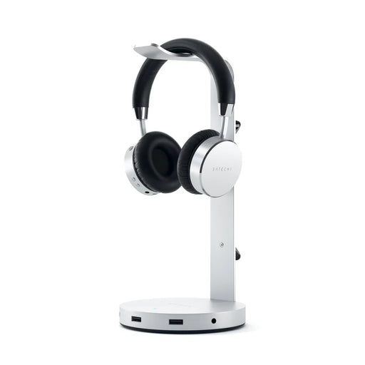 SATECHI Aluminium Headphone Stand Hub - Silver ST-UCHSHS 879961008963 - LX2001 - Homewares, Outdoor, Phone Accessories, Cases, Speakers, Headphones + More -