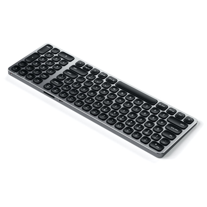 SATECHI Compact Backlit Bluetooth Wireless Keyboard - Space Grey ST-ACBKM 879961008451