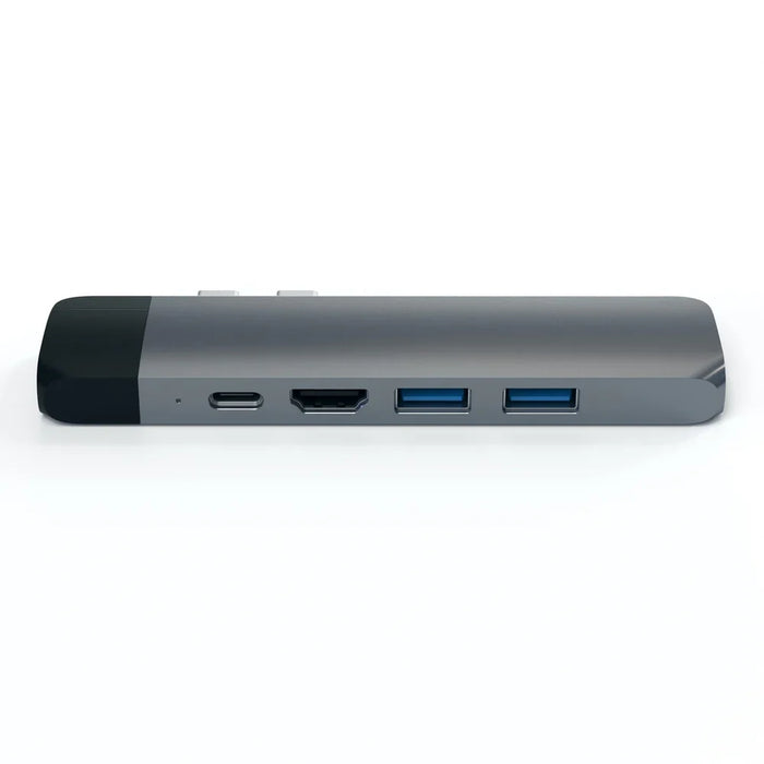 SATECHI Type-C Pro Hub Ethernet & 4K HDMI Ports - Space Grey ST-TCPHEM 879961007331 - LX2001 - Homewares, Outdoor, Phone Accessories, Cases, Speakers, Headphones + More -